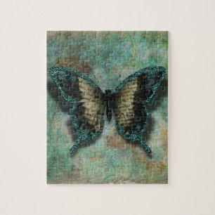 Puzzle Butterfly in the Garden