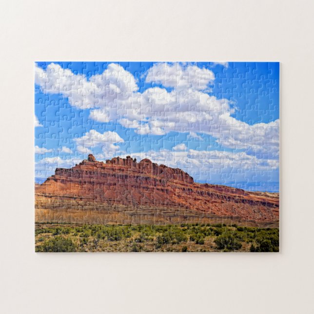 Puzzle Buttes Utah et Blue Skies - 11x14 - 252 pcs. (Horizontal)
