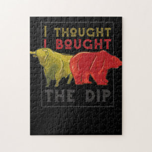 Puzzle Buy The Dip, Trading, Trader et Shares