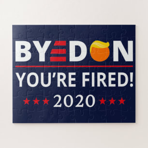 Puzzle ByeDon 2020 Vous êtes Fired Funny Biden Harris Art