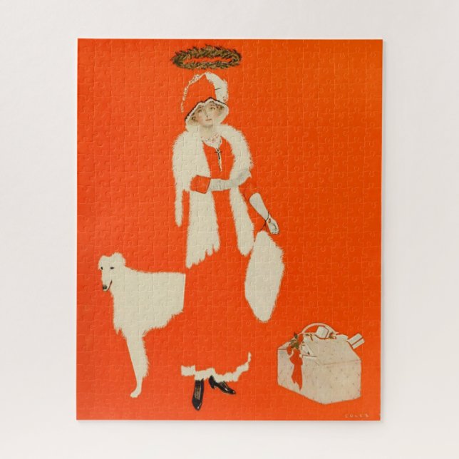 Puzzle C Coles Phillips "Saint actuel" Fadeaway Girl (Vertical)