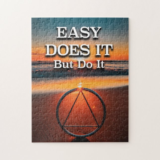 Puzzle ÇA SE FAIT EN DOUCE Mais Fais-Le Slogan de récupér (Vertical)