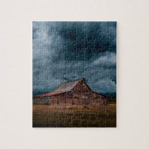 Puzzle CABANE casse-tête de l'orage dans le CIEL