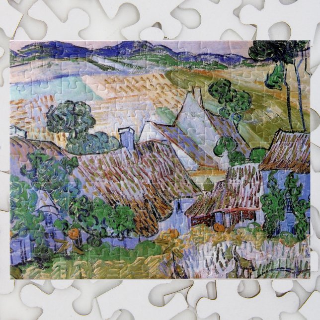 Puzzle Cabanes à Toit de Chaume par Colline par Vincent v (Créateur téléchargé)