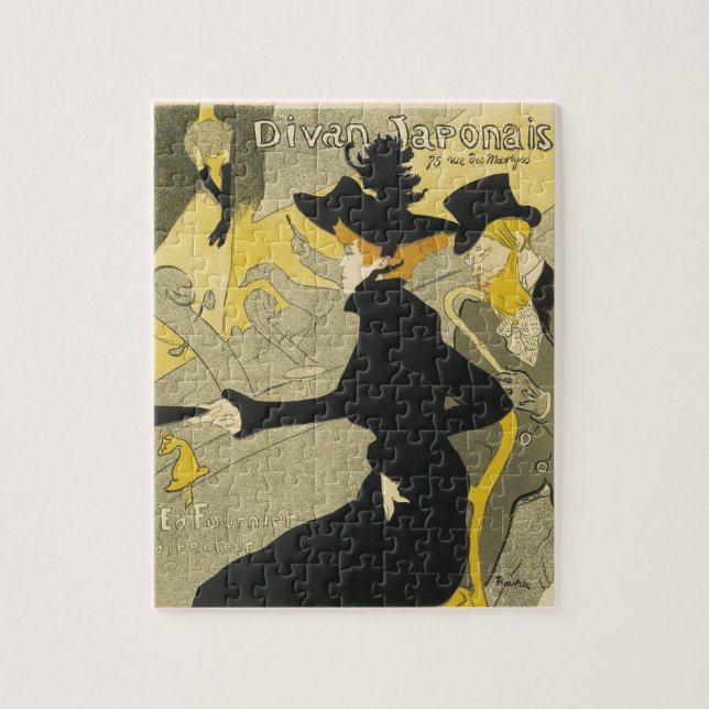 Puzzle Cabaret Art Nouveau, Divan Japonais (Vertical)