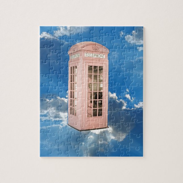 Puzzle cabine téléphonique (Vertical)