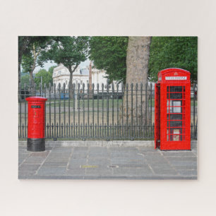 Puzzle Cabine téléphonique et boîte postale de Londres
