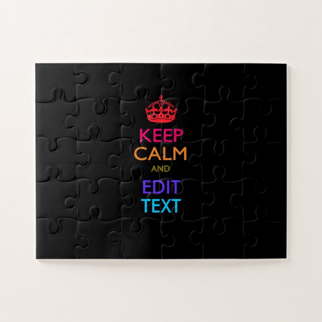 Puzzle CÂBLE DE CONSERVATION MULTIBLES PERSONNALISÉ ET Éd (Horizontal)
