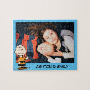Puzzle cacahuètes Charlie Photo personnalisée Brown