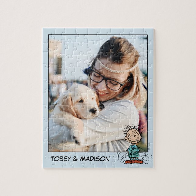 Puzzle cacahuètes | Pigpen | Ajouter votre photo (Vertical)