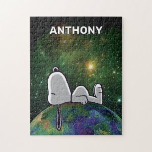 Puzzle cacahuètes Snoopy Espacé