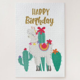 Puzzle Cactus Joyeux anniversaire