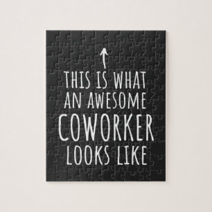 Puzzle Cadeau Coworker, Mug Coworker, Super Coworker