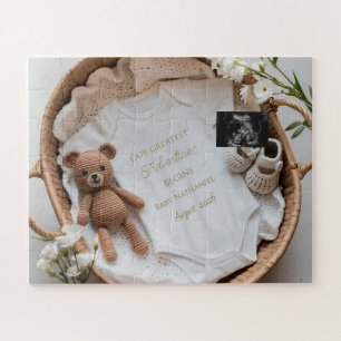 Puzzle Cadeau d'annonce de grossesse pour la révélation d