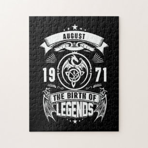 Puzzle Cadeau d'août 1971 La Naissance Des Légendes