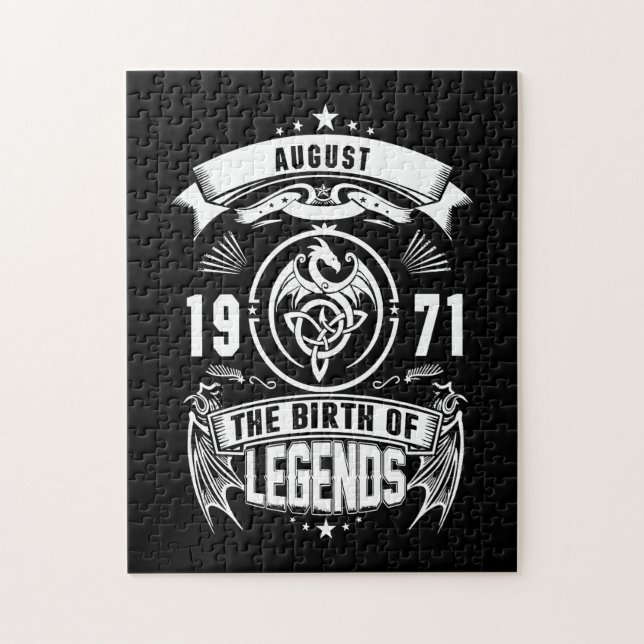 Puzzle Cadeau d'août | 1971 La Naissance Des Légendes (Vertical)