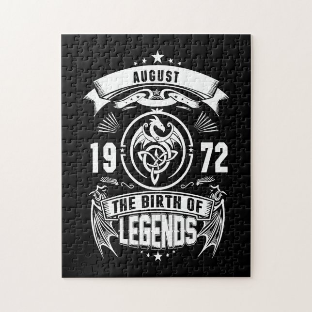 Puzzle Cadeau d'août | 1972 La Naissance Des Légendes (Vertical)