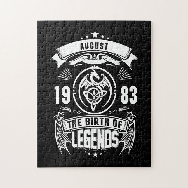 Puzzle Cadeau d'août | 1983 La Naissance Des Légendes (Vertical)