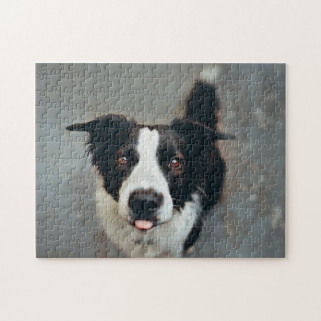 Puzzle Cadeau de conception de chien populaire (Horizontal)
