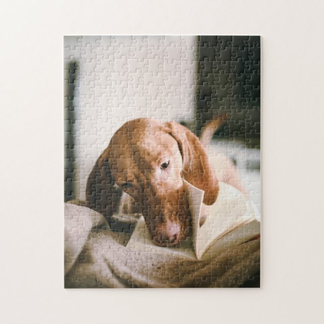 Puzzle Cadeau de conception de chien populaire (Vertical)