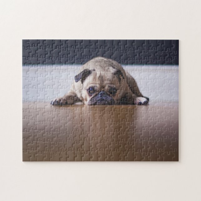 Puzzle Cadeau de conception de chien populaire (Horizontal)