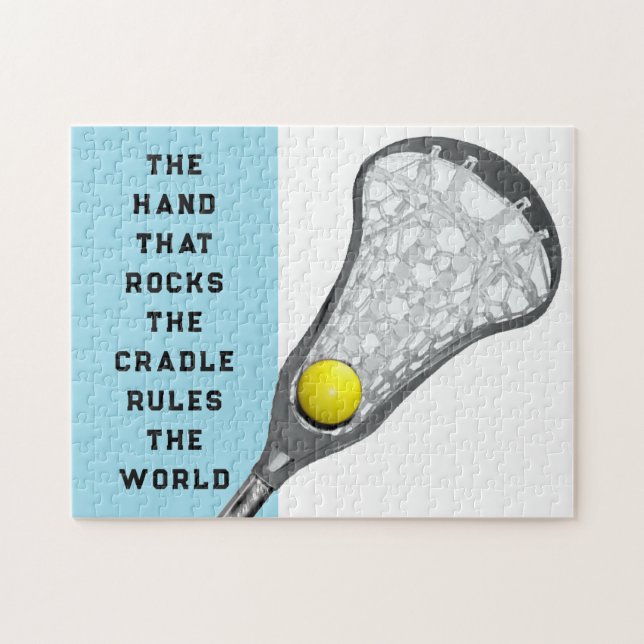 Puzzle Cadeau de crosse féminine (Horizontal)