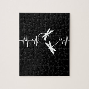 Puzzle Cadeau de dragonfly Lover  Drôle de dragonfly Hear