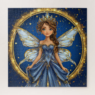 Puzzle Cadeau de fille de fantaisie féerique magique et m