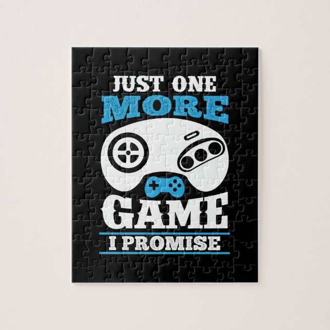 Puzzle Cadeau de joueur juste un jeu de plus je promets (Vertical)