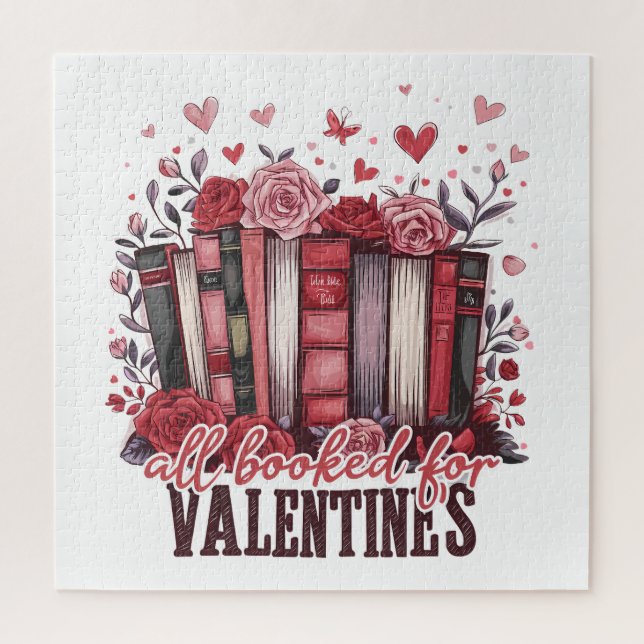 Puzzle Cadeau de la Saint-Valentin | Tous Réservés pour l (Vertical)