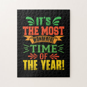 Puzzle Cadeau De Noël C'Est Le Moment Le Plus Merveilleux