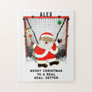 Puzzle Cadeau de Noël de crosse personnalisé
