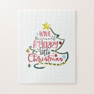 Puzzle Cadeau de Noël, un joyeux petit Noël