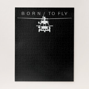 Puzzle Cadeau de pilote d'hélicoptère de l'aviation milit