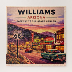 Puzzle Cadeau de soirée de jeu sur la route 66 du Grand C
