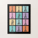 Puzzle Cadeau d'échecs | J'Aime Vraiment Les Pièces D'Éch<br><div class="desc">Cadeau d'échecs | J'Aime Vraiment Les Pièces D'Échecs</div>