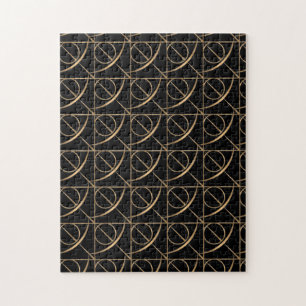 Puzzle Cadeau drôle de blague d'or noir énigmes impossibl