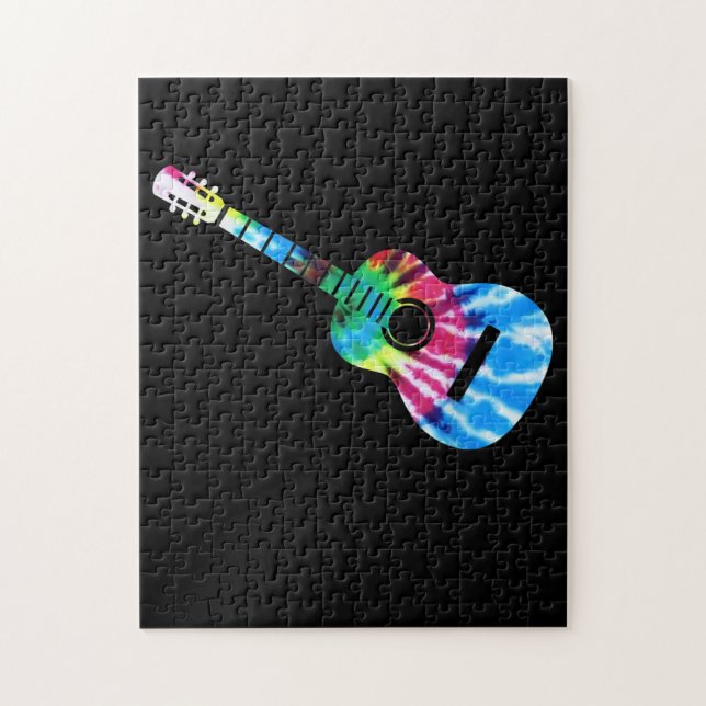 Puzzle Cadeau Guitare Guitaristes (Vertical)
