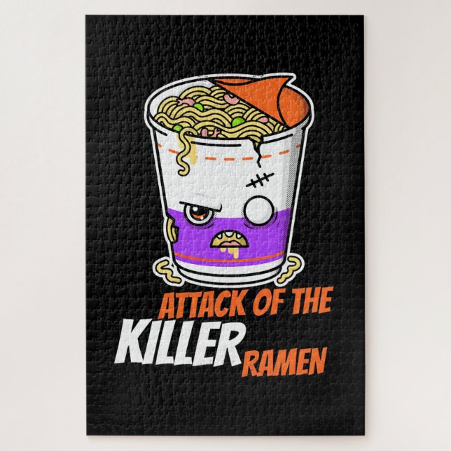 Puzzle Cadeau Halloween | Attaque Du Ramen (Vertical)