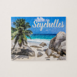 Puzzle cadeau Mahe Seychelles Carana Beach