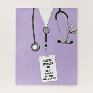 Puzzle Cadeau personnalisé de l'infirmière