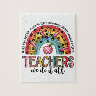 Puzzle Cadeau pour Enseignant | Les Enseignants Font Tout