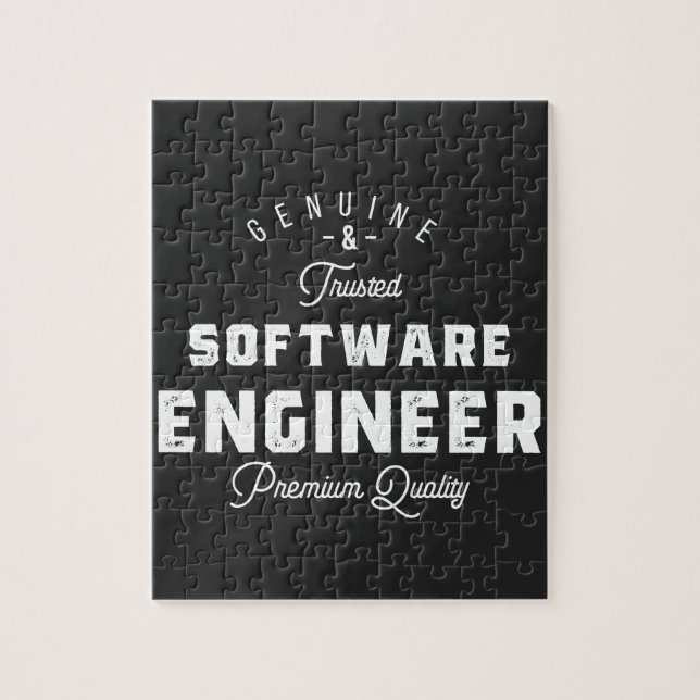 Puzzle Cadeau pour ingénieur logiciel (Vertical)