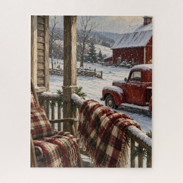 Puzzle Cadeau pour les vacances (Vertical)