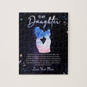 Puzzle Cadeaux de fille Lettre À Ma Fille De Maman