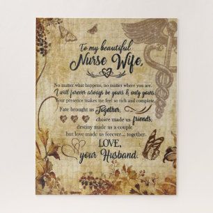 Puzzle Cadeaux de la femme infirmière  Lettre à ma bell