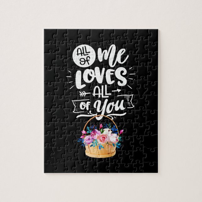 Puzzle Cadeaux de mariage | Moi Tous Vous Aime Tous (Vertical)