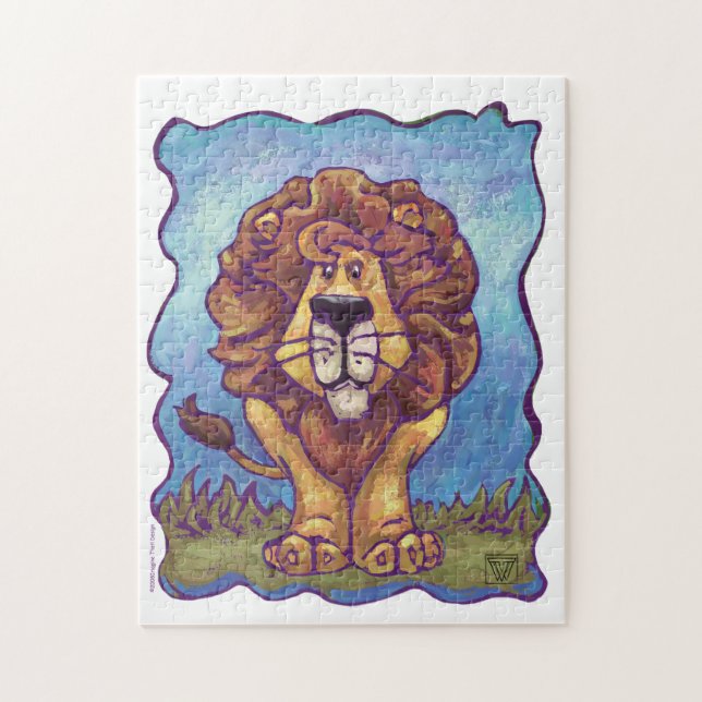 Puzzle Cadeaux et accessoires Lion (Vertical)