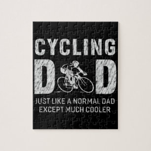 Puzzle Cadeaux Papa Cyclisme Pour Père Cool Papa Cyclisme
