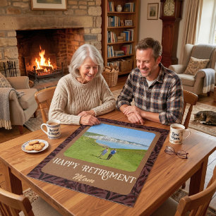 Puzzle Cadeaux Personnalisés de Bonne Retraite pour Maman